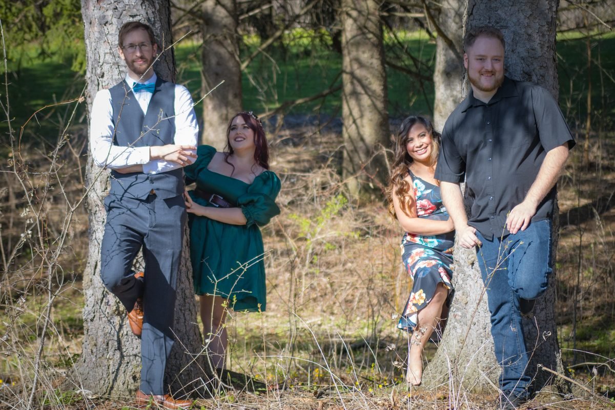 A moment captured on location during a wedding.